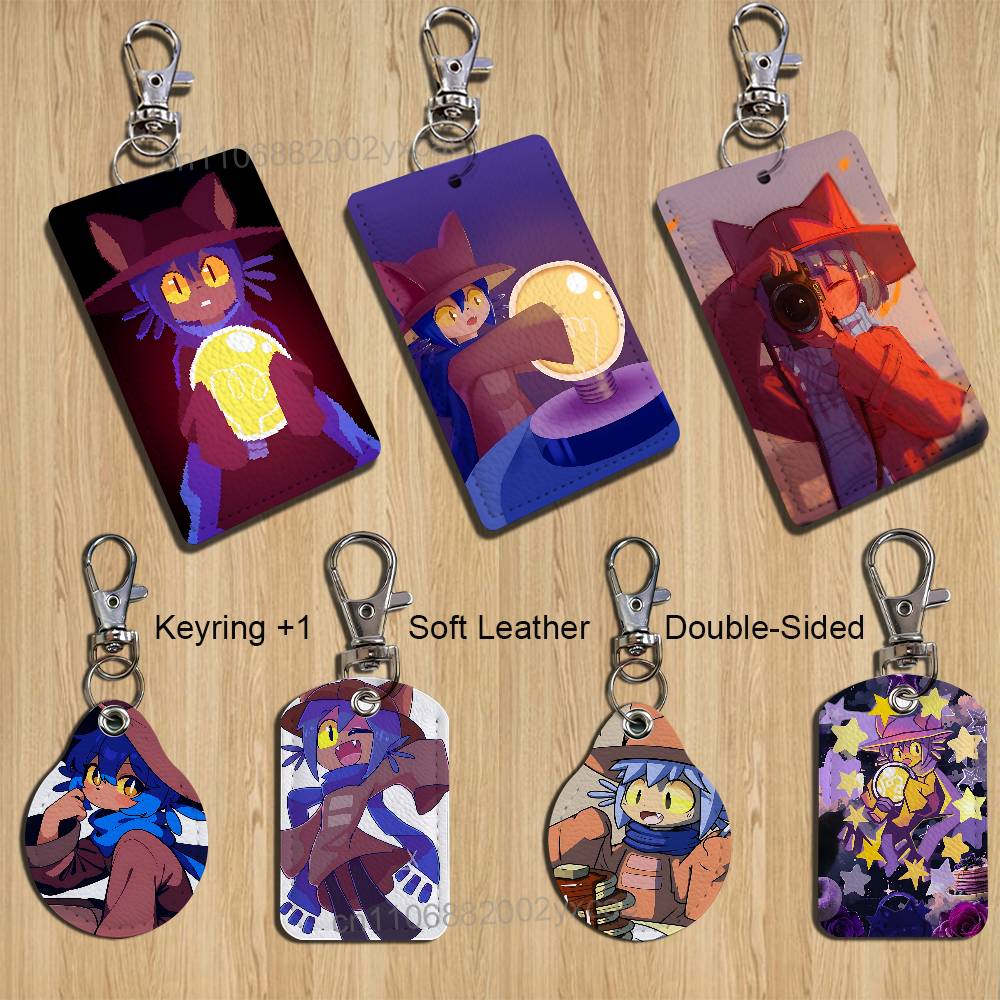 Leather Working - Porte-cartes OneShot Niko mignon pour cartes