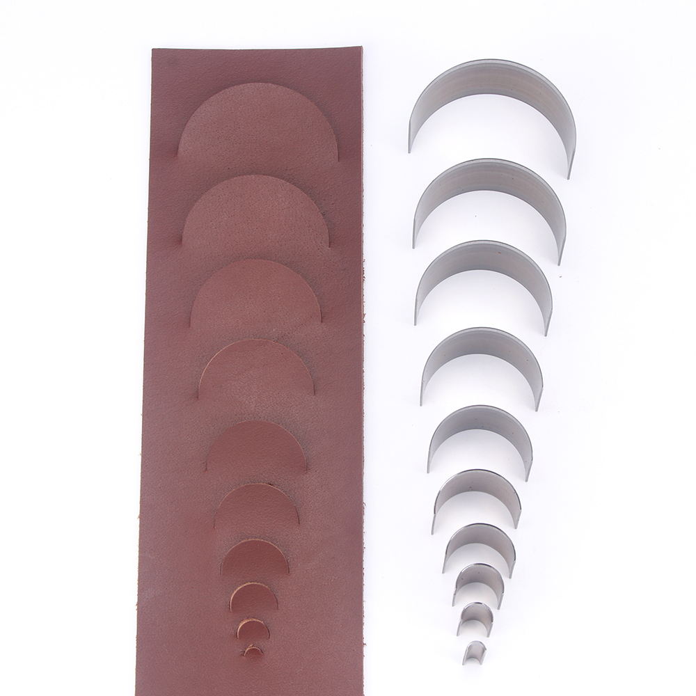 Leatherwork Embossing - Lot de 10 matrices de découpe