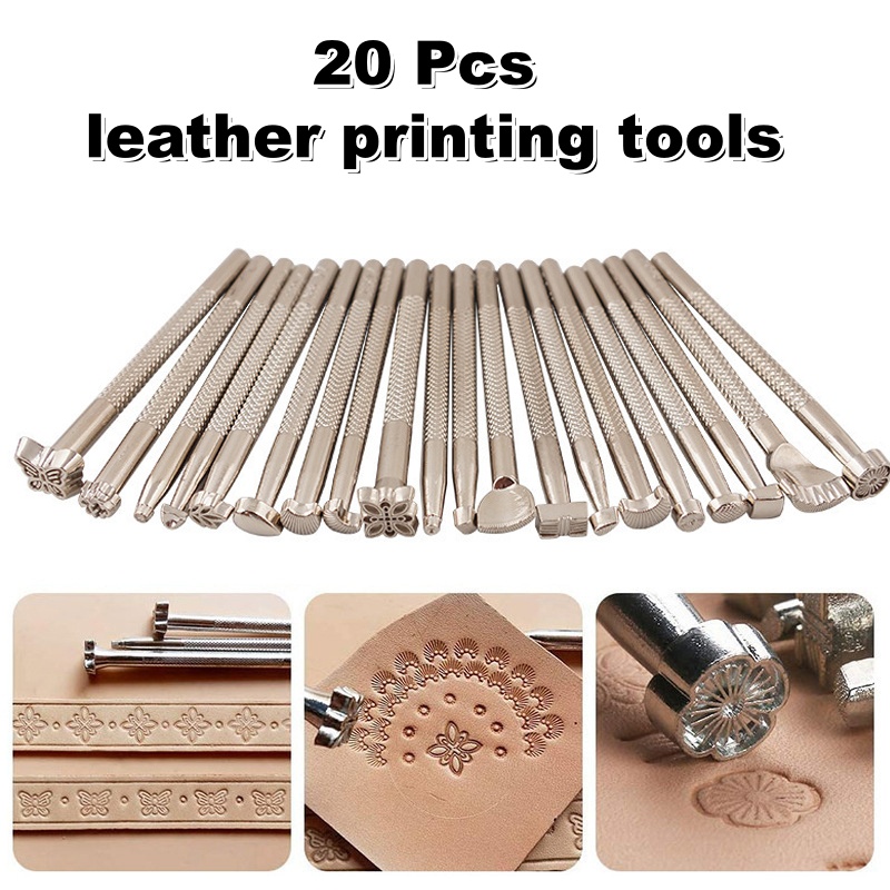 20 outils de marquage pour cui - Leatherwork Embossing avis et prix