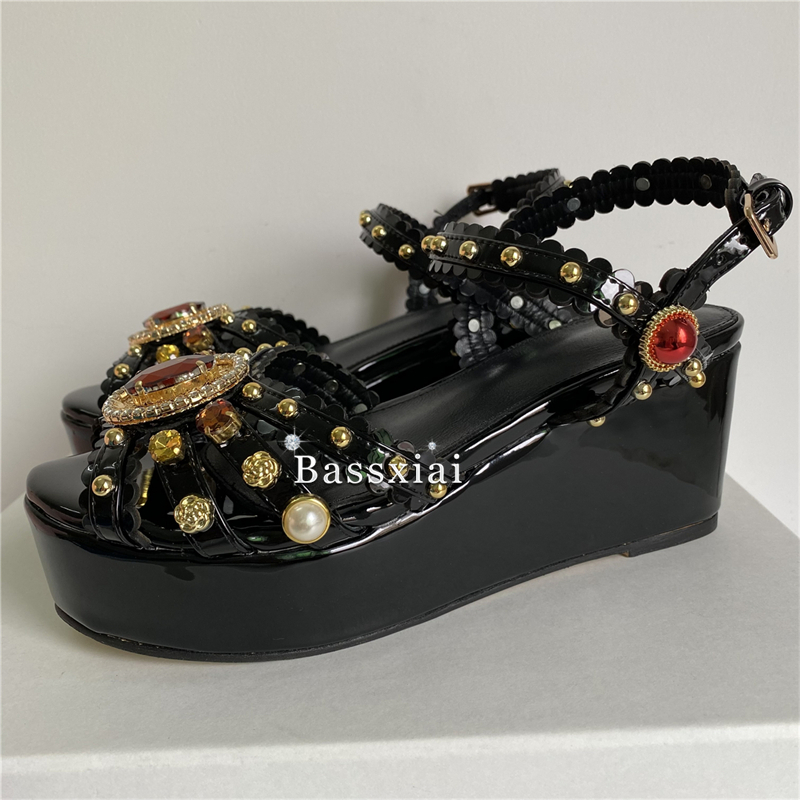Sandales modernes en cuir vern - Leatherwork Rivets avis et prix