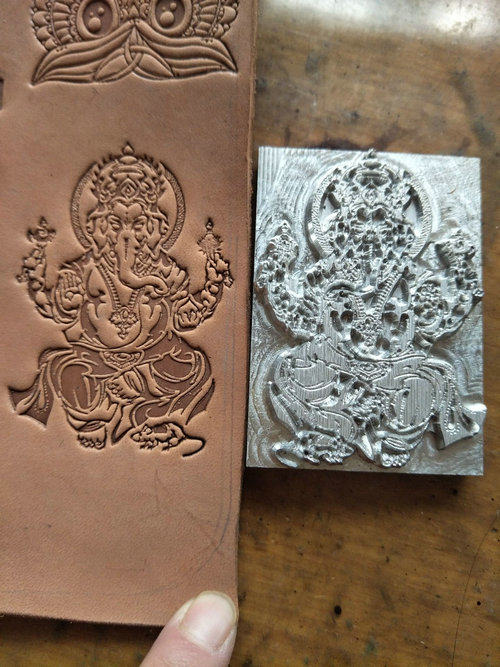 Moule de gaufrage en cuir en f - Leatherwork Embossing avis et prix