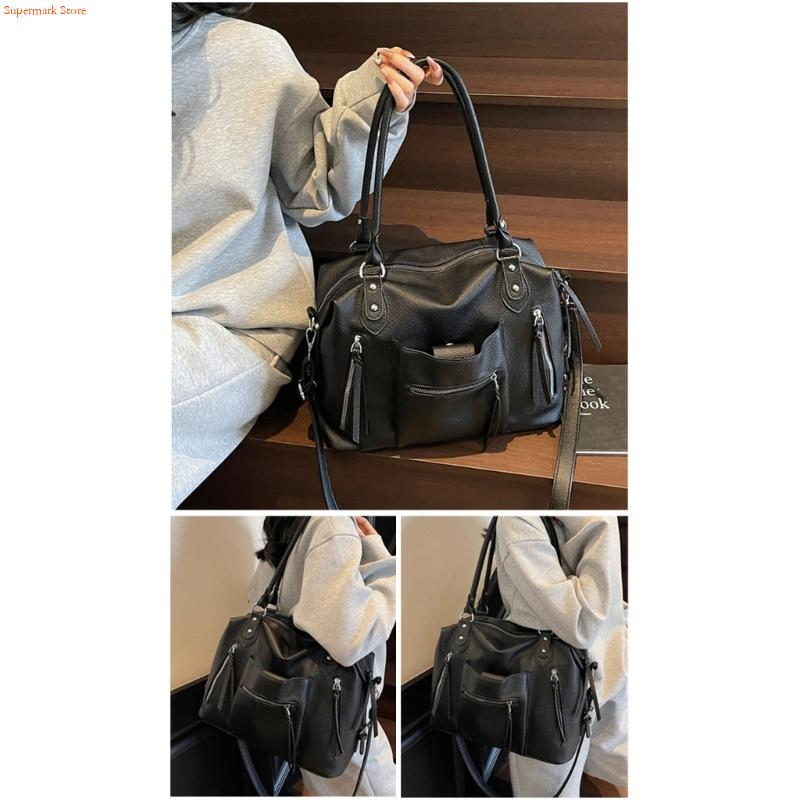 Q5WE – à main polyvalent en PU - Leather Work Duffle Bag avis et prix