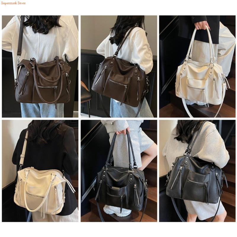 Q5WE – à main polyvalent en PU - Leather Work Duffle Bag avis et prix