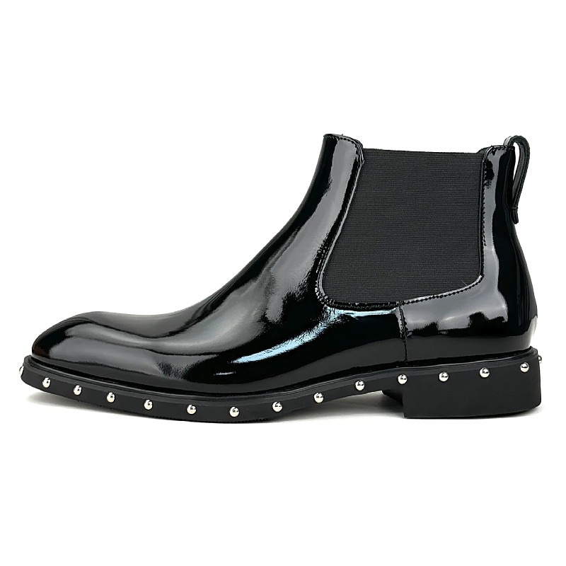 Bottes Chelsea à bout pointu p - Leatherwork Rivets avis et prix