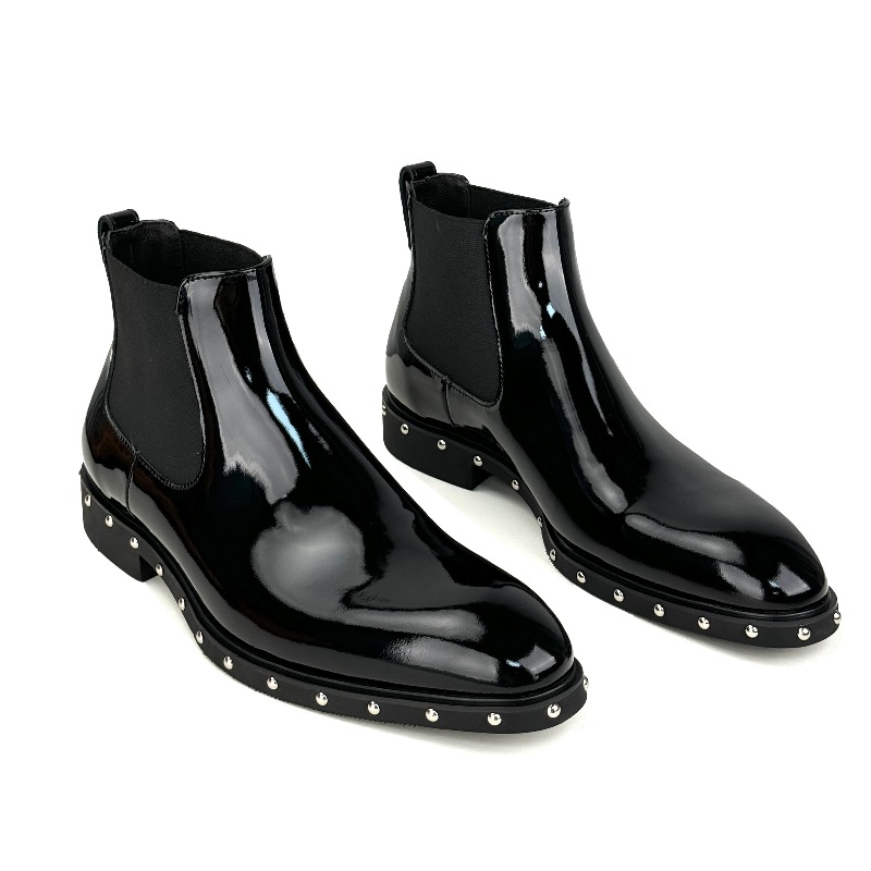 Bottes Chelsea à bout pointu p - Leatherwork Rivets avis et prix