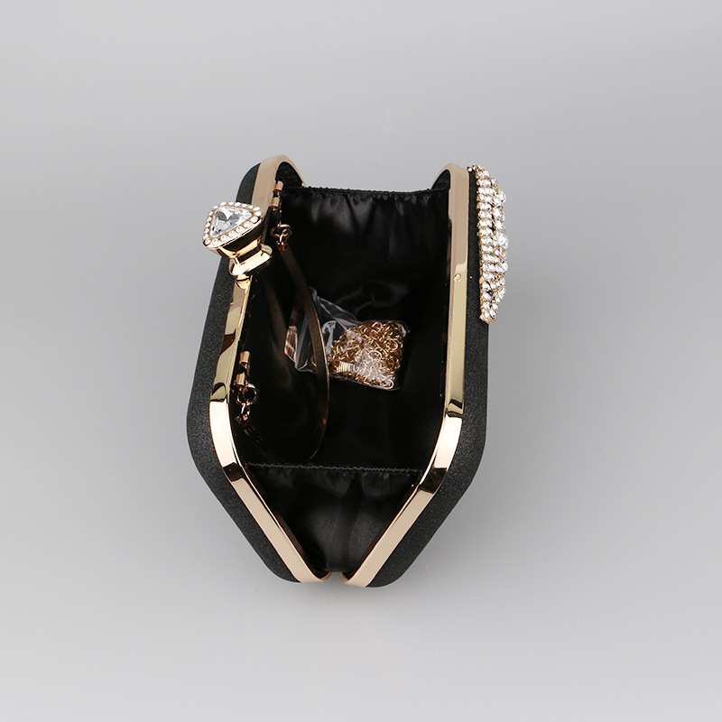 Pochette de luxe en diamant po - Leatherwork Rivets avis et prix