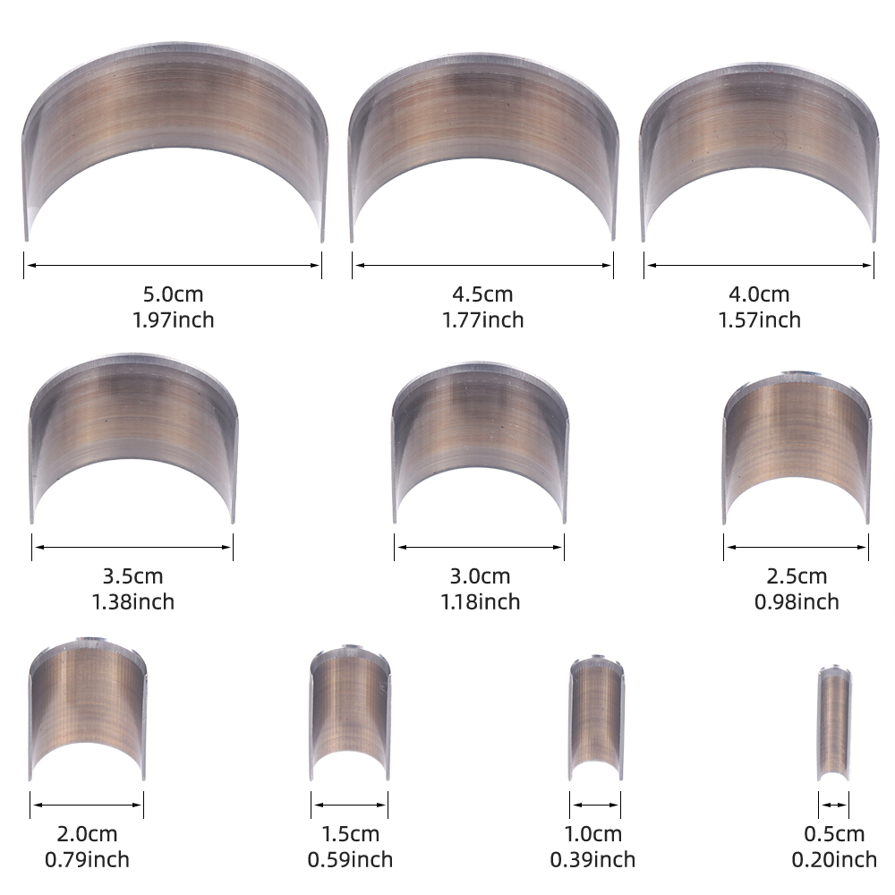 Lot de 10 matrices de découpe  - Leatherwork Embossing avis et prix