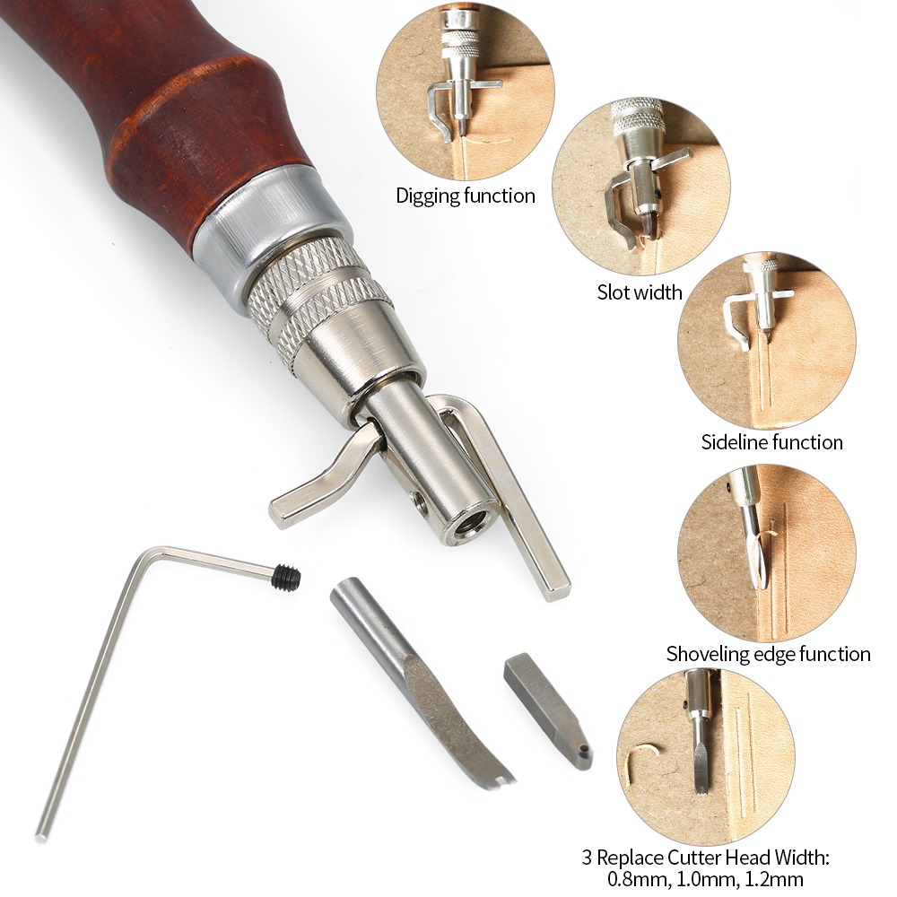 Rainureur à cuir réglable avec - Groover Stitching Tool avis et prix
