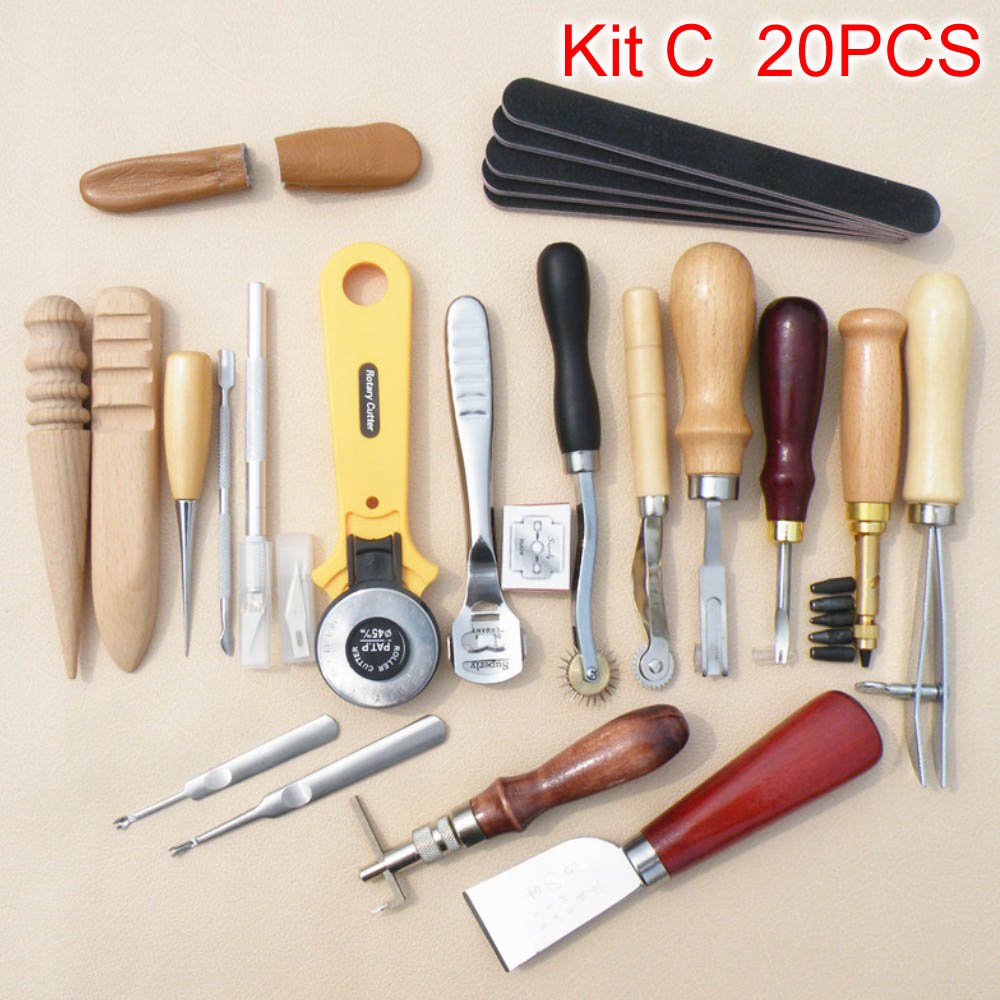 Sanbest-Kit d'outils d'artisan - Groover Stitching Tool avis et prix