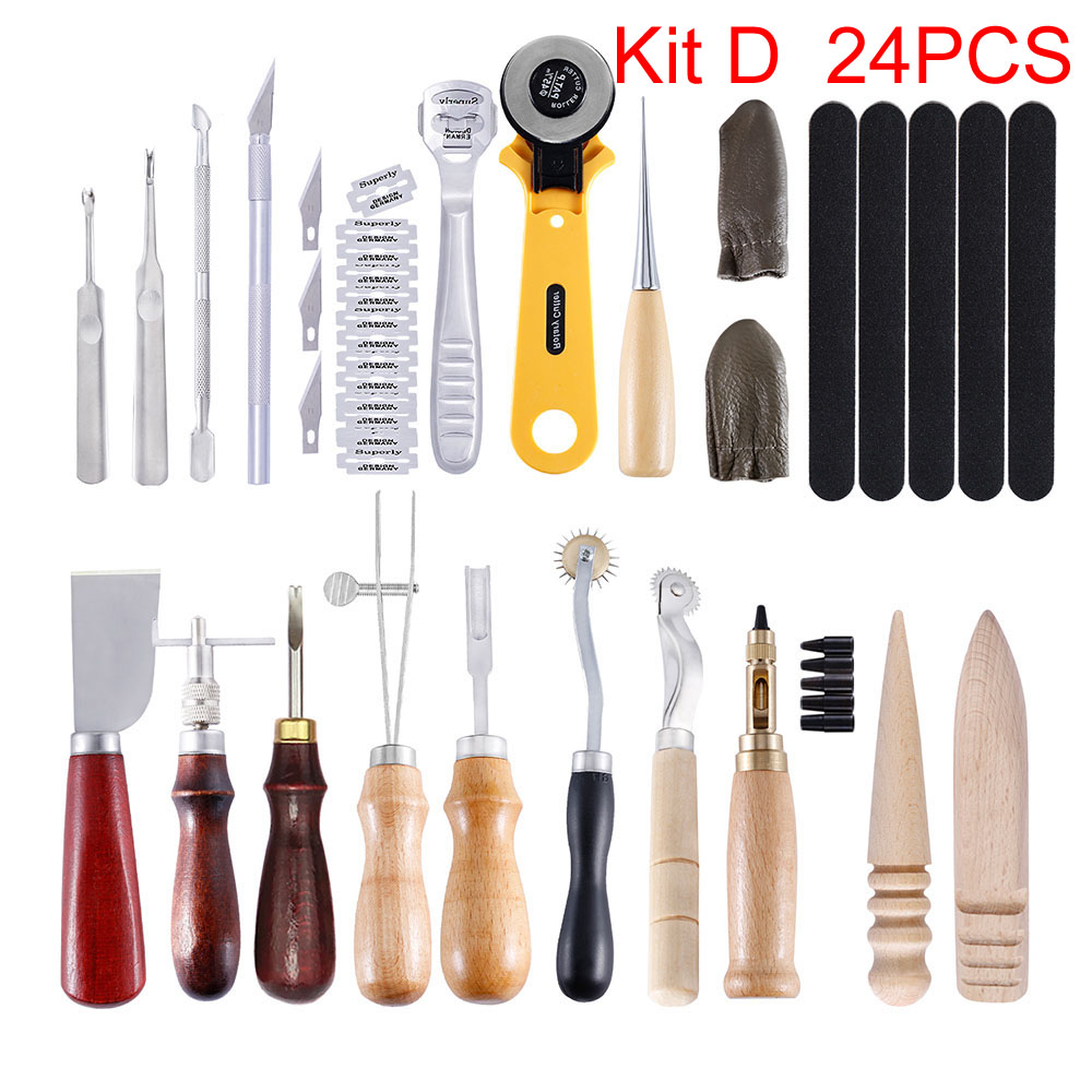 Sanbest-Kit d'outils d'artisan - Groover Stitching Tool avis et prix